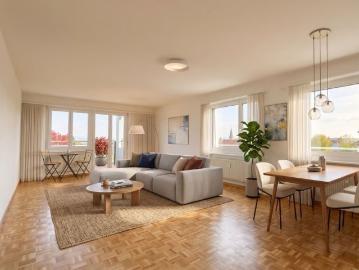 4.5 Zimmer, 102 m², 2. Stock