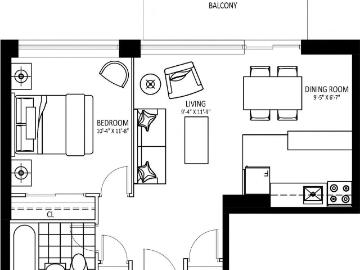 765 Browns Line 1 Bedroom Apartment for Rent at 765...