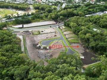 1146m2 large vacant lot with rainforest backdrop