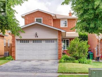 16 Cavalier Court, Brampton, ON, L6V 3K6 house for sale...