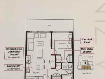 1 Bedroom Condo for Rent at 1955 Alpha Way, Burnaby, BC...