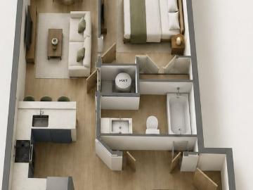 1 Bedroom Apartment for Rent at 415 Colborne St,...