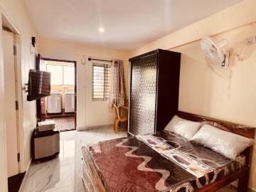 1 RK Apartment in Domlur Layout for rent Bengaluru. The...