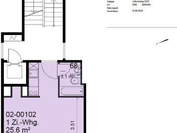 1 Zimmer Wohnung