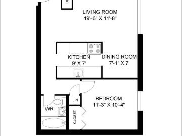 274 278 Cedar Avenue 1 Bedroom Apartment for Rent at 278...