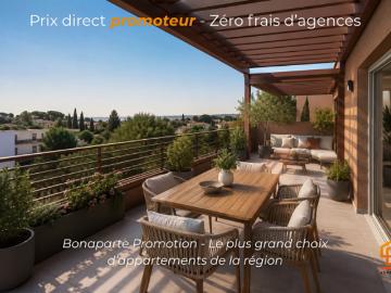 2 PIECES NEUF à BEZIERS – Terrasse, stationnement et...