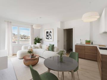 2 Zimmer ÜBER DEN DÄCHERN Neubau ZENTRUM Vöcklabruck...