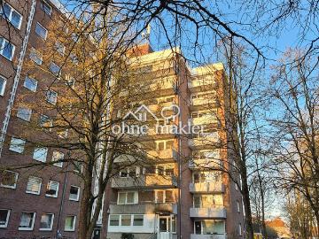 2 Zimmer Wohnung mit zwei Balkonen in Lübeck St. Jürgen...