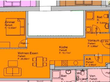 2 Zimmer Wohnung Loft ähnlicher Stil zu mieten in Graz,...
