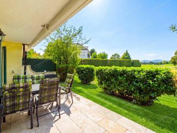 2 Zimmer Gartenwohnung mit direktem Seezugang in FONTANA...