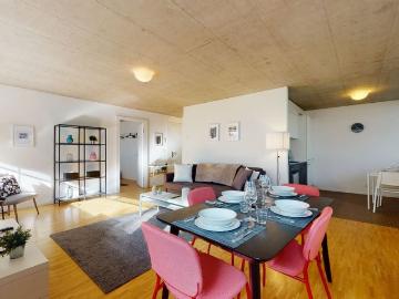 2.5 Zimmer, 55 m², 1. Stock