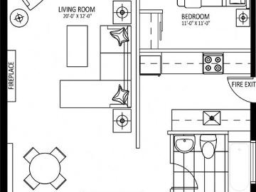 335 Metcalfe 2 Bedroom Apartment for Rent at 335...