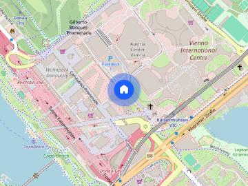 37. Etage inkl. 10qm Loggia: Urban Sun Studio mit...