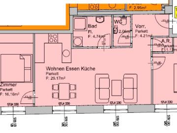 3 Zimmer Wohnung Loft ähnlicher Stil zu mieten in Graz,...