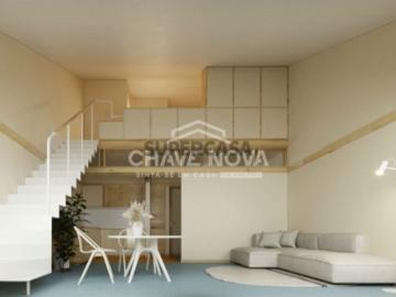 T1 Novo c/ Mezzanine e Varanda no Porto