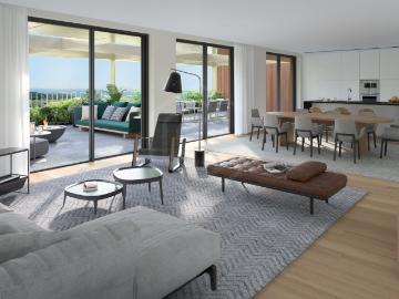 T2 em Luxuoso, com Terraço e Piscina, em Empreendimento...