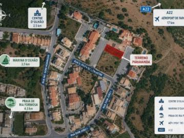 Terreno para construção em Quelfes