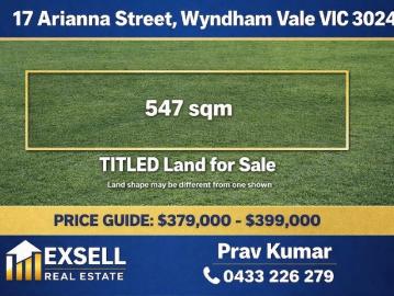 TITLED Land! Ready For Your Dream Property