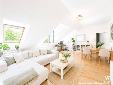 Tolle 2 Zimmer Dachgeschosswohnung | absolute Ruhelage |...