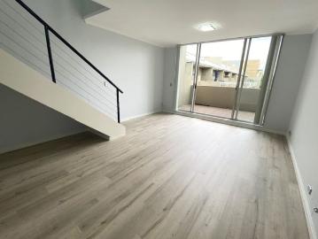 Top floor apartment split level apartment