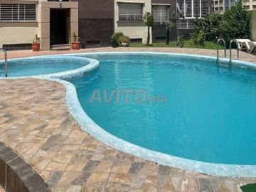 Très bel appartement avec piscine à Mohammedia