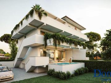 Trilocale con giardino, Massa marina di