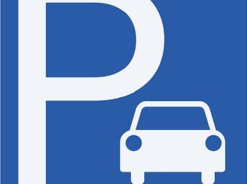 Ungedeckter Parkplatz
