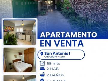 VENTA DE APARTAMENTO C.R. SAN ANTONIO CABUDARE VE20...