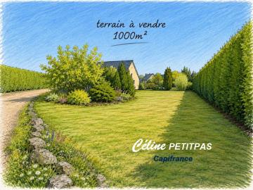 Vente Terrain 1000 m2 Iffendic