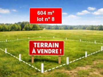 Vente Terrain 604 m2 Savenès