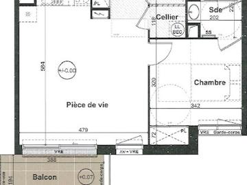 Vente Appartement 2 pièces 46.8 m2 Montaigu Vendée