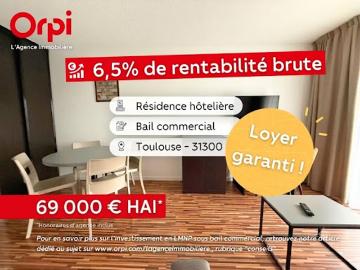 Vente Appartement 2 pièces 26 m2 Toulouse