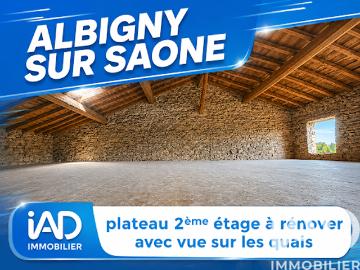 Vente Appartement 3 pièces 80 m2 Albigny sur Saône