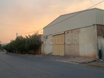 Vente depot à la zone industrielle oujda. Superficie 1370 m²