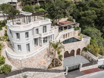 VENDU ! SPLENDIDE VILLA BELLE EPOQUE VUE MONACO