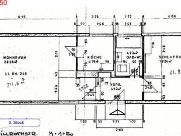 Vermiete 66m2 Helle 2 Zimmer Wohnung in zentraler Lage...