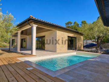 Villa T4, Terrasse, Piscine, Terrain