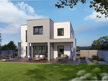 Villa im Bauhausstil Modern & Stilvoll in Mühlheim an...