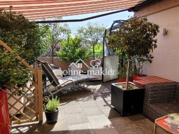Vollklimatisierte Wohnung mit großer Dachterrasse in MA...