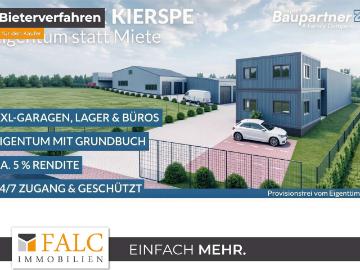 Werkpark Kierspe, XXL Garagen, Lager & Büros