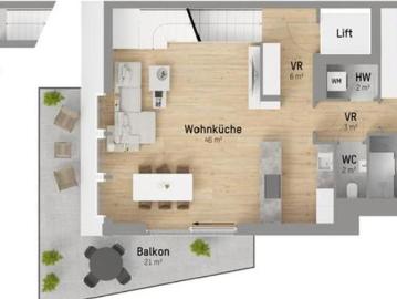 Zu Verkaufen 3 Schlafzimmer Wohnung Wien Wien DS104896918