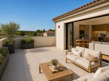 A SAISIR TOULON CAP BRUN – GRAND DUPLEX 4 PIÈCES AVEC 46...