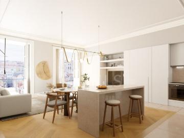 à venda Luxuoso apartamento de 128 m2, Baixa Madalena,...