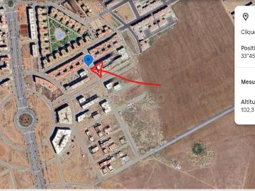 A vendre Terrain 300 m² a Bouznika RC & 4 étages