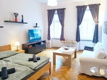 All In * 2 Zimmer Altbau Apartment mit Vollmöblierung