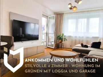 NIEDRIGE BETRIEBSKOSTEN!STILVOLLE 4 ZIMMER WOHNUNG IM...