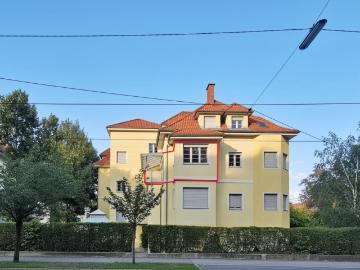 Ansprechende 2 Zimmer Mietwohnung mit Balkon in Zentrumsnähe