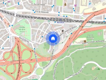Apartamento T1 em area historica de Benfica