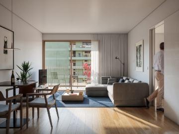 Apartamento T1 na Maia 47m² Águas Santas e Moure
