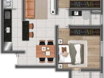 Apartamento à venda Lançamento Apto 2Dorm, Atibaia minha...